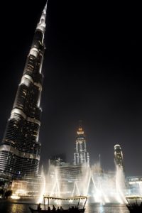 burj khalifa fountain views