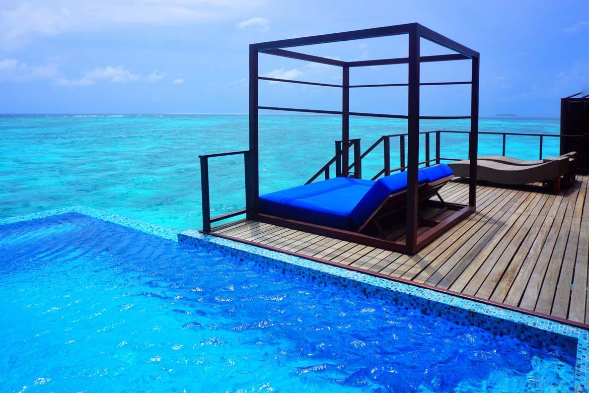 coco bodu Hithi Maldives hotel review overwater pool villa