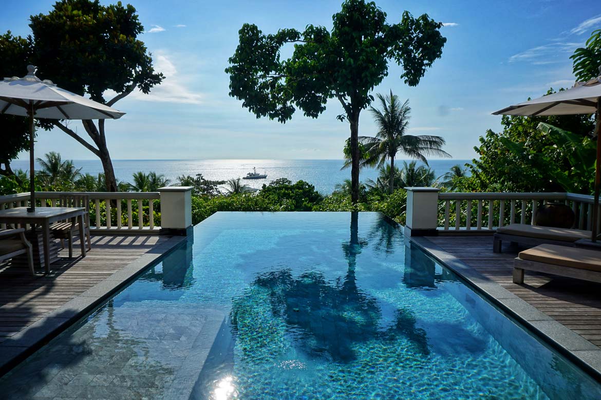Trisara phuket luxury villa resort private pool review