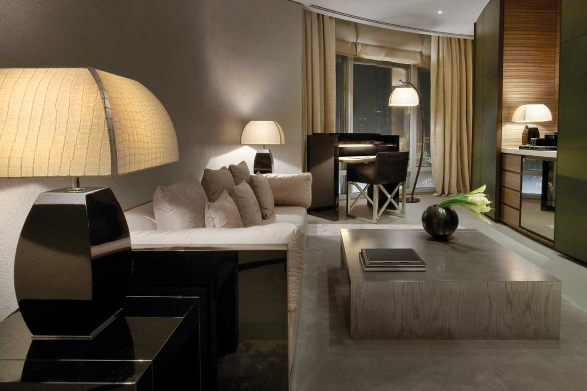 Armani Hotel Dubai Burj Khalifa Fountain Suite Review