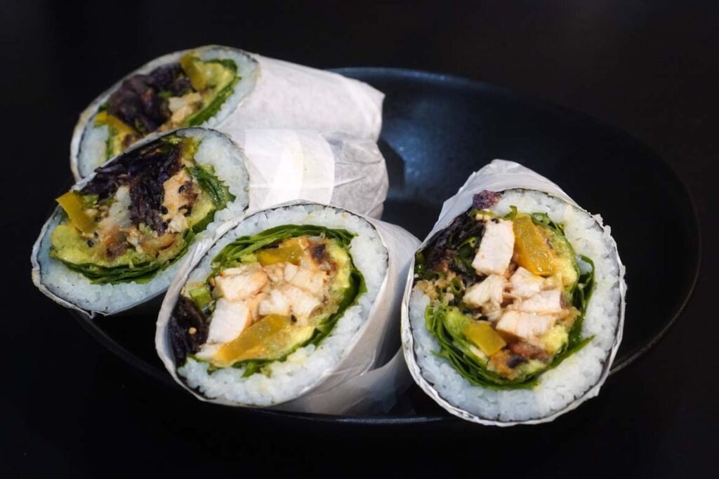 maui poke sushi burrito